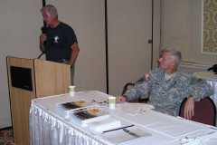 L-R LHA Covekeeper Larry Dyck & Savannah District Commander Ed Kertis